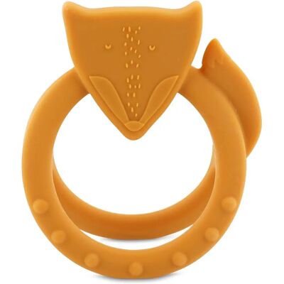 TRIXIE Chupeta de Dentição - Animal de Silicone Laranja - Suave e Acalmante TRIXIE Chupeta de Dentição - Animal de Silicone Laranja - Suave e Acalmante