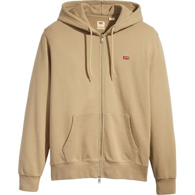 Levi's Herr Grön Rits-Hoodie - Hoodie Levi's Herr Grön Rits-Hoodie - Hoodie