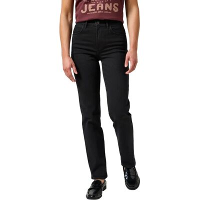 Jeans Wrangler 112356392 Krótki krój - Kobieta Jeans Wrangler 112356392 Krótki krój - Kobieta