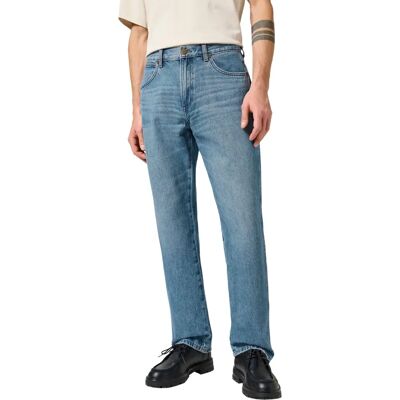 Jeans Wrangler Frontier à jambe droite - Jungle Jasper - Coton Jeans Wrangler Frontier à jambe droite - Jungle Jasper - Coton