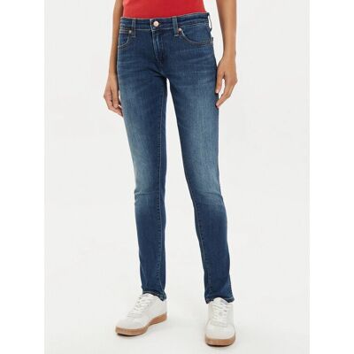 Wrangler 112357537 Wąski krój Niebieskie jeansy - Jeans Wrangler 112357537 Wąski krój Niebieskie jeansy - Jeans