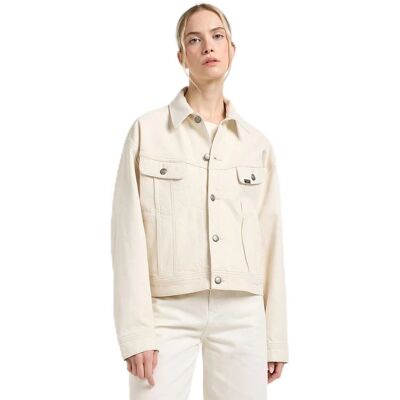 Lee - Drop Shoulder Rider Jakke - Beige - Dame Lee - Drop Shoulder Rider Jakke - Beige - Dame