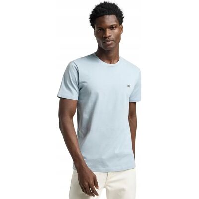 Lee - T-shirt SS Patch Logo - Szary 2XL - T-shirt Lee - T-shirt SS Patch Logo - Szary 2XL - T-shirt