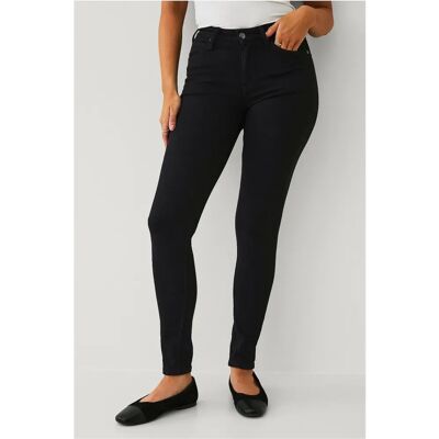 Jeans Scarlett High Negros de Lee - Cintura Alta Ajustada Jeans Scarlett High Negros de Lee - Cintura Alta Ajustada