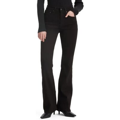 Levi's - Jeans 726 HR Flare Hyperstretch - Zwart W30/L31 - Jeans Levi's - Jeans 726 HR Flare Hyperstretch - Zwart W30/L31 - Jeans