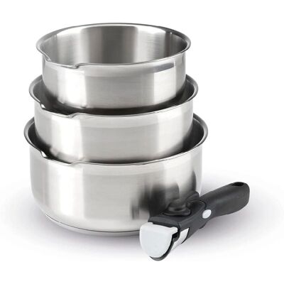 Qulinart by Brandt 194-003 Cookware Set - Versatile, Non-stick, Durable Qulinart by Brandt 194-003 Cookware Set - Versatile, Non-stick, Durable