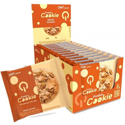 QNT Salzkaramell Protein Cookie - 12x60g Snack QNT Salzkaramell Protein Cookie - 12x60g Snack
