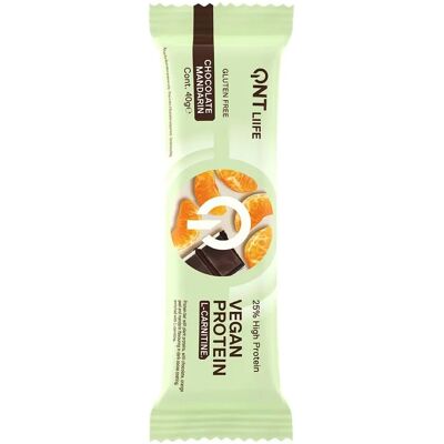 Qnt Vegan Protein Bar - L Carnitine - 28x40g - Chocolate Mandarin - Protein Bar Qnt Vegan Protein Bar - L Carnitine - 28x40g - Chocolate Mandarin - Protein Bar