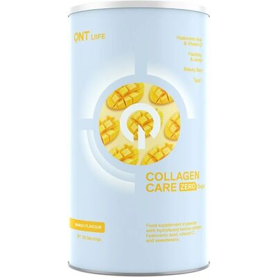 QNT Collagen Care ZERO Mango - Collageen Poeder - Huid & Gewrichten QNT Collagen Care ZERO Mango - Collageen Poeder - Huid & Gewrichten