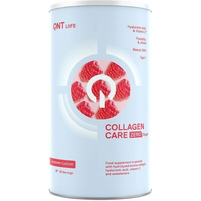 QNT Collagen Care ZERO Collagen Pulver - Himbeere, 390 g QNT Collagen Care ZERO Collagen Pulver - Himbeere, 390 g