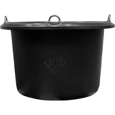 Grooming Deluxe - Stall Eimer 25L - Noir - Seau d'alimentation - Publicité Grooming Deluxe - Stall Eimer 25L - Noir - Seau d'alimentation - Publicité