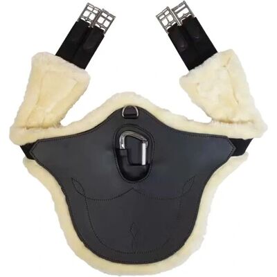 Kentucky Horsewear Stollengurt Anatomisch Lammfell 115 cm Schwarz Saddle girth - Publicité Kentucky Horsewear Stollengurt Anatomisch Lammfell 115 cm Schwarz Saddle girth - Publicité