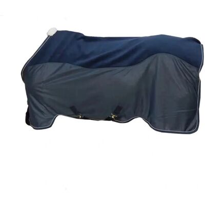 Kentucky Horsewear - Fleece Mesh Cooler Combo - Navy - Couverture fraîche pour cheval - Publicité Kentucky Horsewear - Fleece Mesh Cooler Combo - Navy - Couverture fraîche pour cheval - Publicité