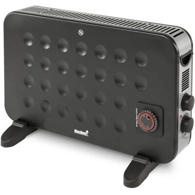 Calentador eléctrico de convección Maxxhome - 3 niveles de calor - 2000W - Negro Calentador eléctrico de convección Maxxhome - 3 niveles de calor - 2000W - Negro
