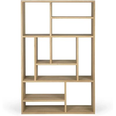 Ethnicraft - M - Naturholz - Massives Eichenholz - Bücherregal Ethnicraft - M - Naturholz - Massives Eichenholz - Bücherregal