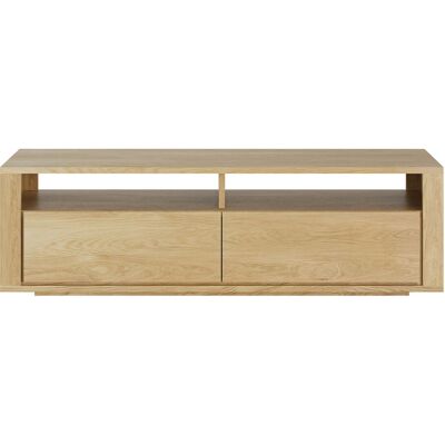 Mobile TV Shadow di Ethnicraft - Rovere - 2 Cassetti Mobile TV Shadow di Ethnicraft - Rovere - 2 Cassetti
