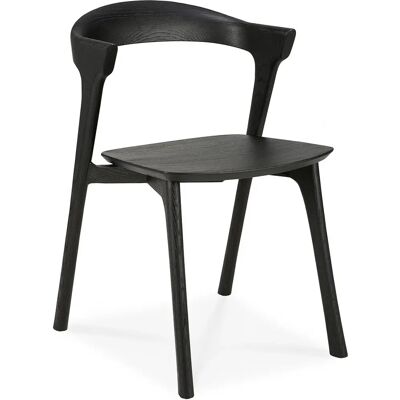 Ethnicraft - Sedia Bok - Nero - Rovere massello - Designer Alain van Havre - Sedia da pranzo Ethnicraft - Sedia Bok - Nero - Rovere massello - Designer Alain van Havre - Sedia da pranzo
