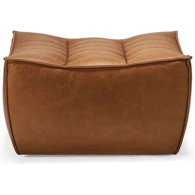 Ethnicraft - N701 - Marrone - Pelle anilina - Divano modulabile Ethnicraft - N701 - Marrone - Pelle anilina - Divano modulabile