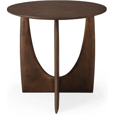 Ethnicraft - Geometric Teak Side Table - Table - Publicité Ethnicraft - Geometric Teak Side Table - Table - Publicité