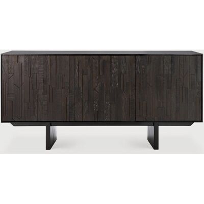 Ethnicraft Teak Mosaic Sideboard - 3 Türig - Kommode Ethnicraft Teak Mosaic Sideboard - 3 Türig - Kommode