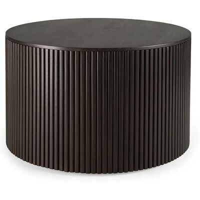 Ethnicraft - Roller Max - mahogny - rund - Coffee table Ethnicraft - Roller Max - mahogny - rund - Coffee table