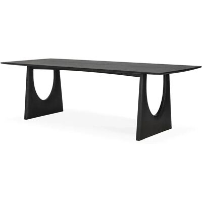 Ethnicraft - Geometric - Nero - Quercia massello - Dining table Ethnicraft - Geometric - Nero - Quercia massello - Dining table