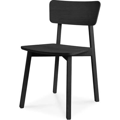 Ethnicraft Casale - Svart spisestol - Tidløst design Ethnicraft Casale - Svart spisestol - Tidløst design