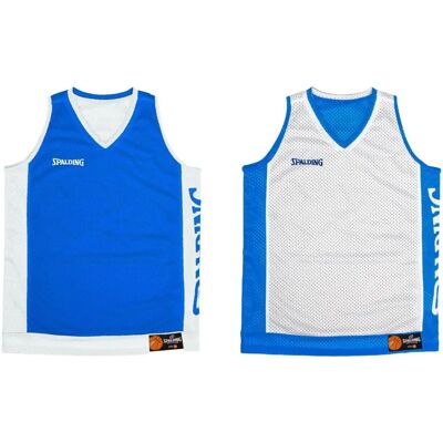 Spalding Reversible Basketball Tank Top - T-Shirt for Men, Blue, XL Spalding Reversible Basketball Tank Top - T-Shirt for Men, Blue, XL