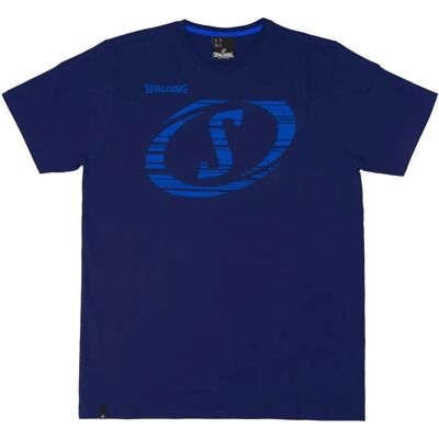 Spalding Fast Tee basketbalt-shirt Marino - T-shirt Spalding Fast Tee basketbalt-shirt Marino - T-shirt