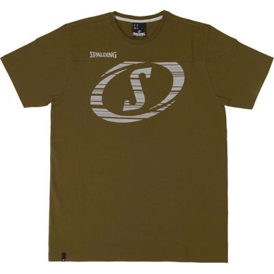 Spalding Fast Tee - Katoen-elastaan kinder basketbal shirt Spalding Fast Tee - Katoen-elastaan kinder basketbal shirt