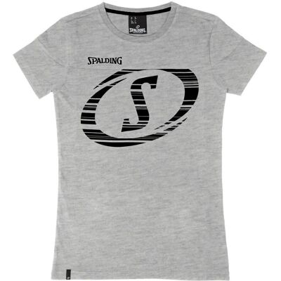 Spalding Fast Tee Grijs - Basketbal T-Shirt voor Vrouwen Spalding Fast Tee Grijs - Basketbal T-Shirt voor Vrouwen
