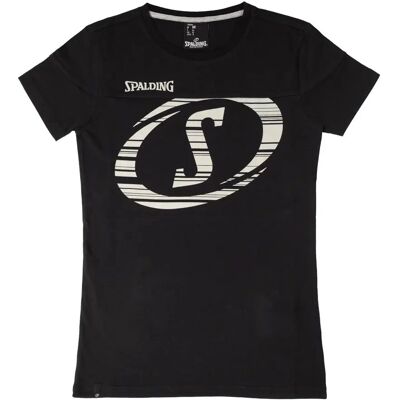 Spalding Damen Fast Tee Black - T-shirt Spalding Damen Fast Tee Black - T-shirt