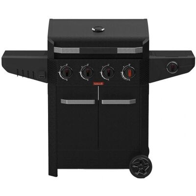 BARBECOOK Luca 412 Gasbarbecue met kast en zijbrander - Grill BARBECOOK Luca 412 Gasbarbecue met kast en zijbrander - Grill