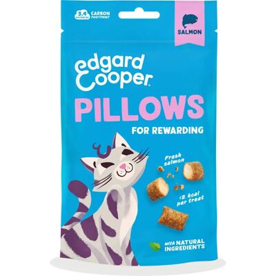 Edgard & Cooper - Cat Snack Pillows - Lax - 60G - Katthot Edgard & Cooper - Cat Snack Pillows - Lax - 60G - Katthot