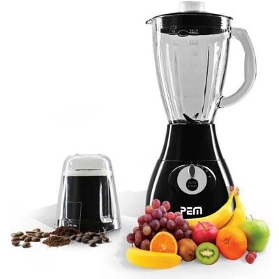 Pem BL-203 L - Noir - Blender - Publicité Pem BL-203 L - Noir - Blender - Publicité