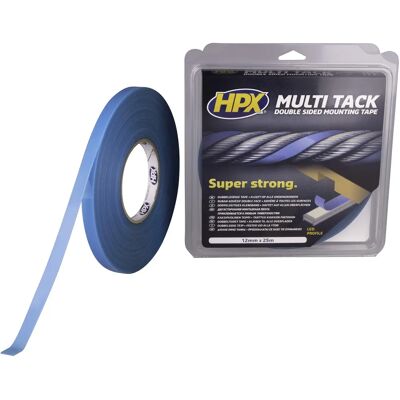 Velleman Dubbelsidig tejp - Halvtransparent - 12 mm x 25 m - Double-sided Tape Velleman Dubbelsidig tejp - Halvtransparent - 12 mm x 25 m - Double-sided Tape