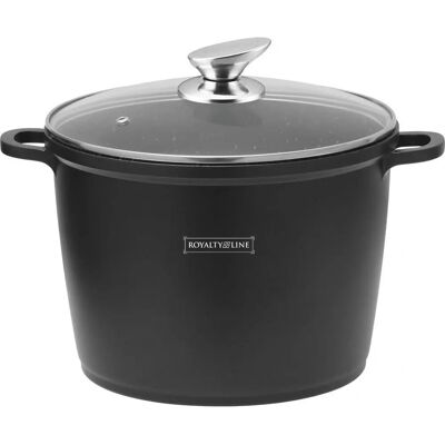 RoyaltyLine RL-AD24M Caçarola rivestita di marmo - 24cm RoyaltyLine RL-AD24M Caçarola rivestita di marmo - 24cm