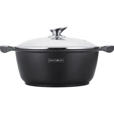 RoyaltyLine Royalty line rl-bs20m olla de cocina y cazuela recubierta de mármol - 20cm RoyaltyLine Royalty line rl-bs20m olla de cocina y cazuela recubierta de mármol - 20cm