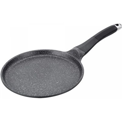 RoyaltyLine RL-HCP24M Poêle à Crêpes en Marbre - Antiadhésif & Compatible Induction - Publicité RoyaltyLine RL-HCP24M Poêle à Crêpes en Marbre - Antiadhésif & Compatible Induction - Publicité