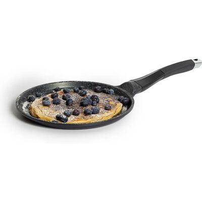 RoyaltyLine RL-CP26M Poêle à crêpes 26cm Revêtement en marbre - Publicité RoyaltyLine RL-CP26M Poêle à crêpes 26cm Revêtement en marbre - Publicité