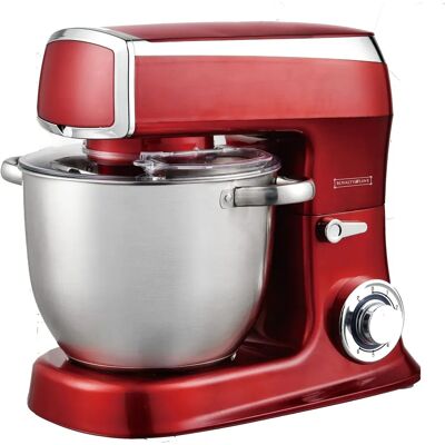 Robot de Cuisine Royalty Line RL-PKM2100 - 7,5L, Rouge, Puissant - Publicité Robot de Cuisine Royalty Line RL-PKM2100 - 7,5L, Rouge, Puissant - Publicité