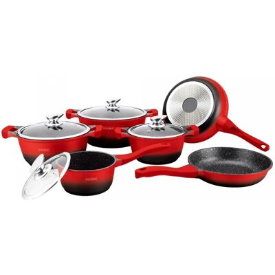 Ensemble de Casseroles en Céramique Royalty Line RL-BS1010M 13 Pièces - Ustensiles de Cuisine - Publicité Ensemble de Casseroles en Céramique Royalty Line RL-BS1010M 13 Pièces - Ustensiles de Cuisine - Publicité