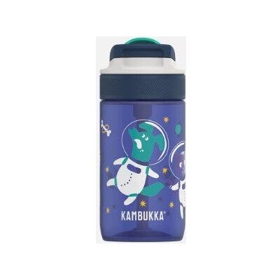 Kambukka Lagoon 400 ml Kinder Trinkflasche mit Strohhalm - Blau, Grün, Weiß Kambukka Lagoon 400 ml Kinder Trinkflasche mit Strohhalm - Blau, Grün, Weiß