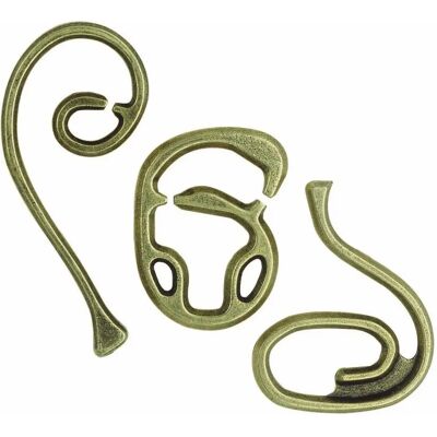 Hanayama L6 Guss-Hirnteaser Puzzle - Enigma Schwierigkeitsstufe 6 Hanayama L6 Guss-Hirnteaser Puzzle - Enigma Schwierigkeitsstufe 6