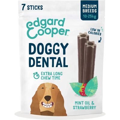 Friandises Dentaires pour Chiens Moyens Edgard & Cooper - Pack de 7 - Publicité Friandises Dentaires pour Chiens Moyens Edgard & Cooper - Pack de 7 - Publicité