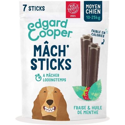 Edgard & Cooper Friandises Véganes pour Chiens - Fraise Menthe - Moyen - Publicité Edgard & Cooper Friandises Véganes pour Chiens - Fraise Menthe - Moyen - Publicité