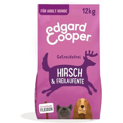 Nourriture pour chien Edgard & Cooper – Gibier et Canard 12kg - Hypoallergénique Sans Céréales Nourriture pour chien Edgard & Cooper – Gibier et Canard 12kg - Hypoallergénique Sans Céréales