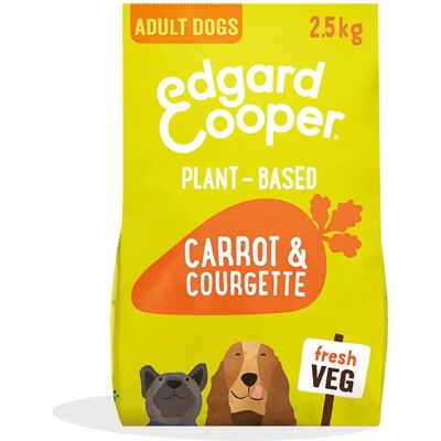 Edgard & Cooper Adult Plant Dry Dog Food carrot courgette - 2.5kg Edgard & Cooper Adult Plant Dry Dog Food carrot courgette - 2.5kg