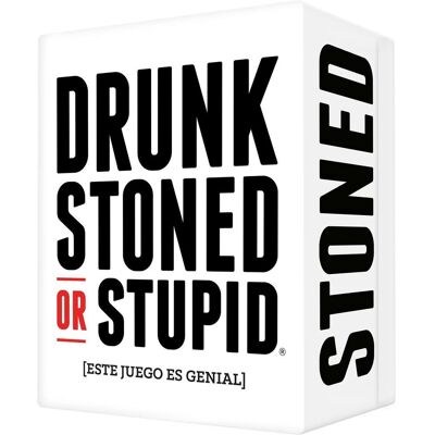 Gra karciana Asmodee Drunk, Stoned lub Stupid - Typ karty Gra karciana Asmodee Drunk, Stoned lub Stupid - Typ karty