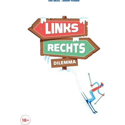 Asmodée COJD0004 - Links-Rechts-Dilemma - Partyspiel für Erwachsene Asmodée COJD0004 - Links-Rechts-Dilemma - Partyspiel für Erwachsene